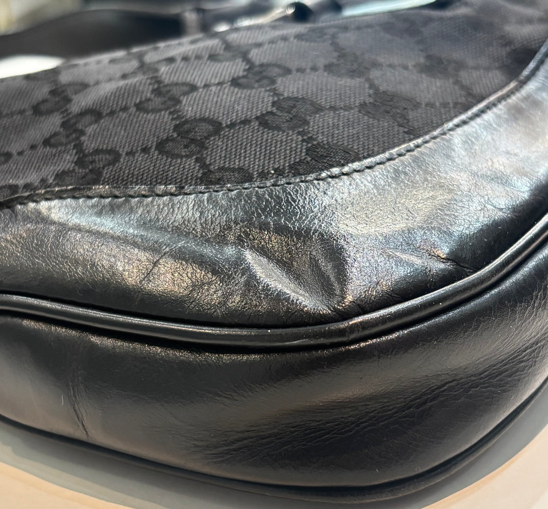 GUCCI GG MONOGRAM JACKIE O MEDIUM HOBO BAG