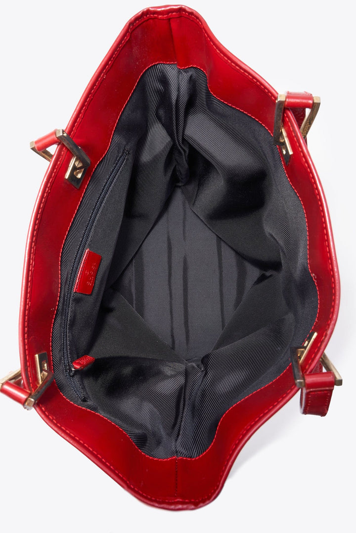 GUCCI GG MONOGRAM MEDIUM BUCKET TOTE BAG
