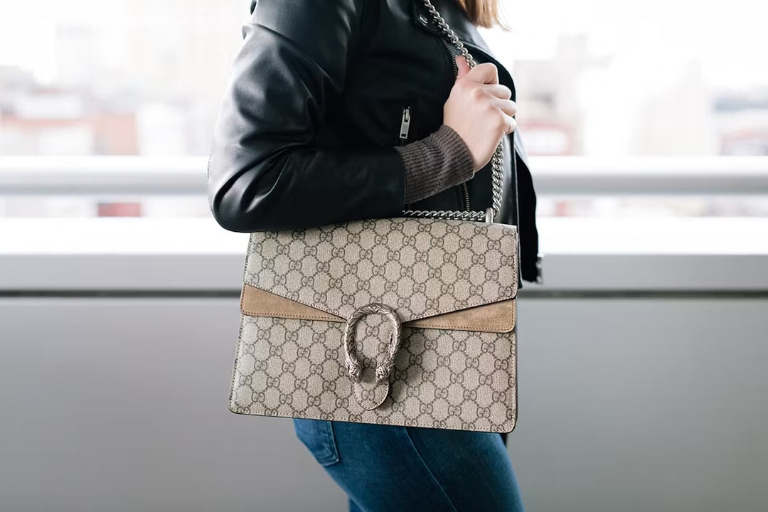 GUCCI GG MONOGRAM LARGE DIONYSUS SHOULDER BAG