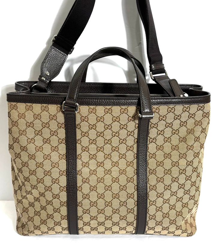 GUCCI GG MONOGRAM LARGE JOY TOTE BAG