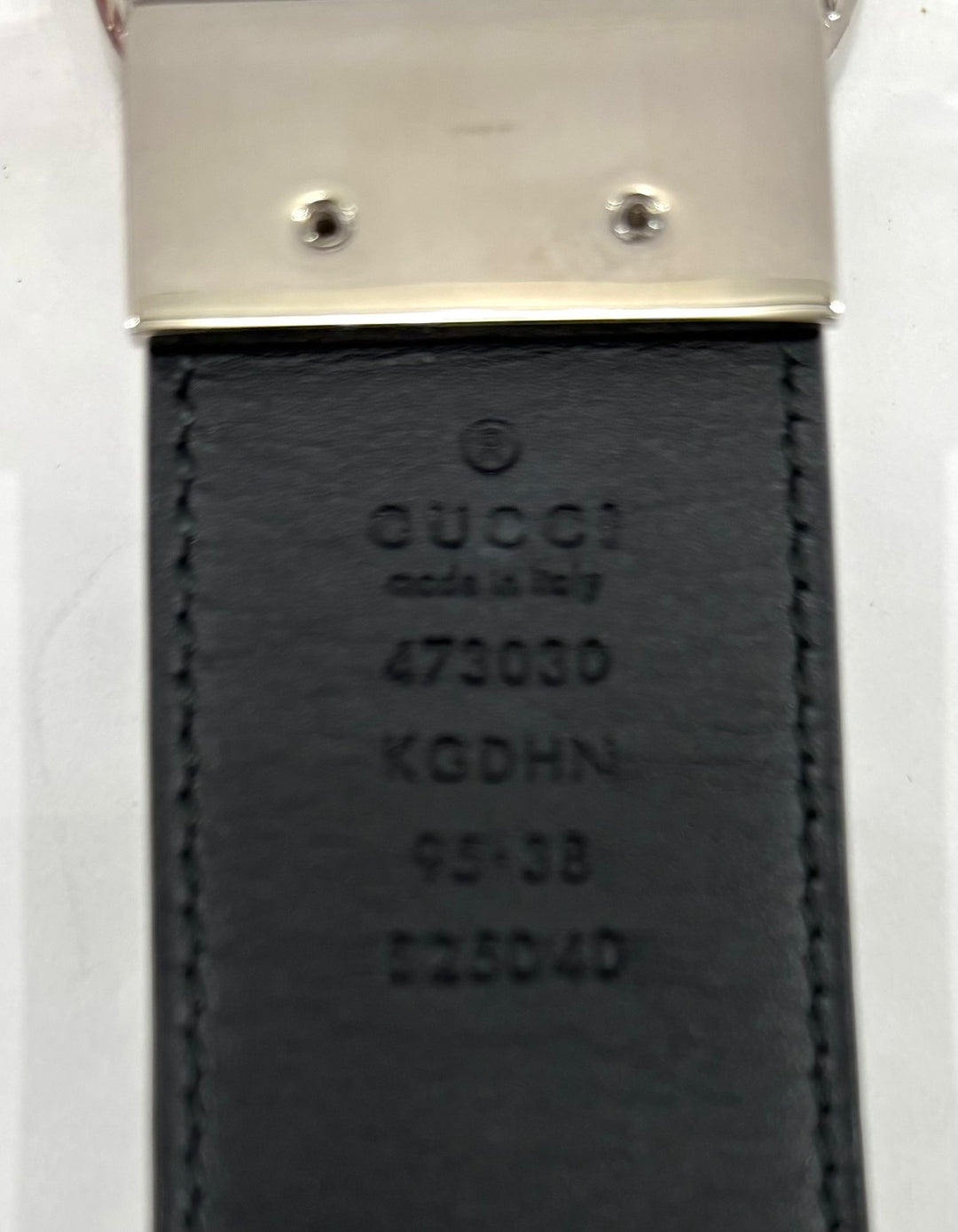 GUCCI GG SUPREME MONOGRAM INTERLOCKING G BELT