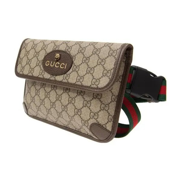 GUCCI GG SUPREME MONOGRAM NEO VINTAGE WEB BELT BAG