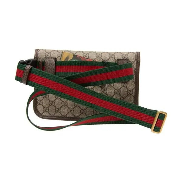 GUCCI GG SUPREME MONOGRAM NEO VINTAGE WEB BELT BAG