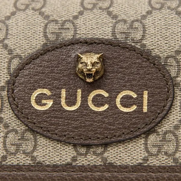 GUCCI GG SUPREME MONOGRAM NEO VINTAGE WEB BELT BAG