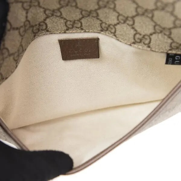 GUCCI GG SUPREME MONOGRAM NEO VINTAGE WEB BELT BAG