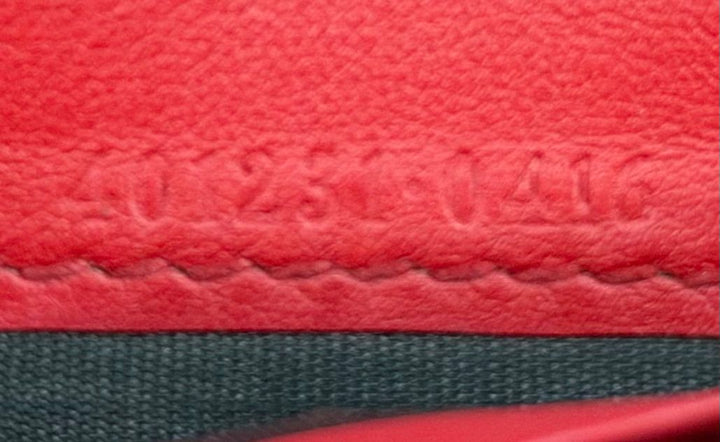 GUCCI GG SUPREME DIONYSUS WALLET ON CHAIN – CHERRY RED LEATHER INTERIOR