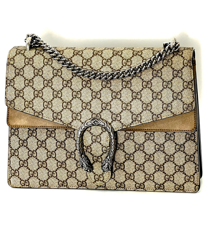 GUCCI GG MONOGRAM LARGE DIONYSUS SHOULDER BAG