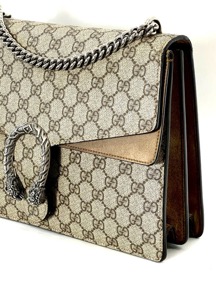 GUCCI GG MONOGRAM LARGE DIONYSUS SHOULDER BAG