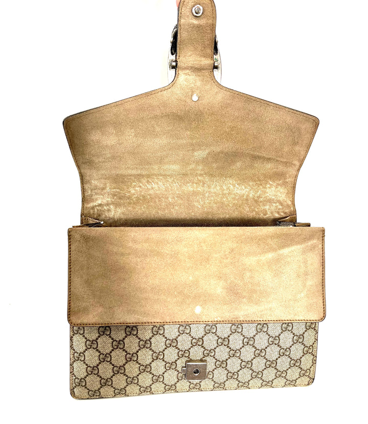 GUCCI GG MONOGRAM LARGE DIONYSUS SHOULDER BAG