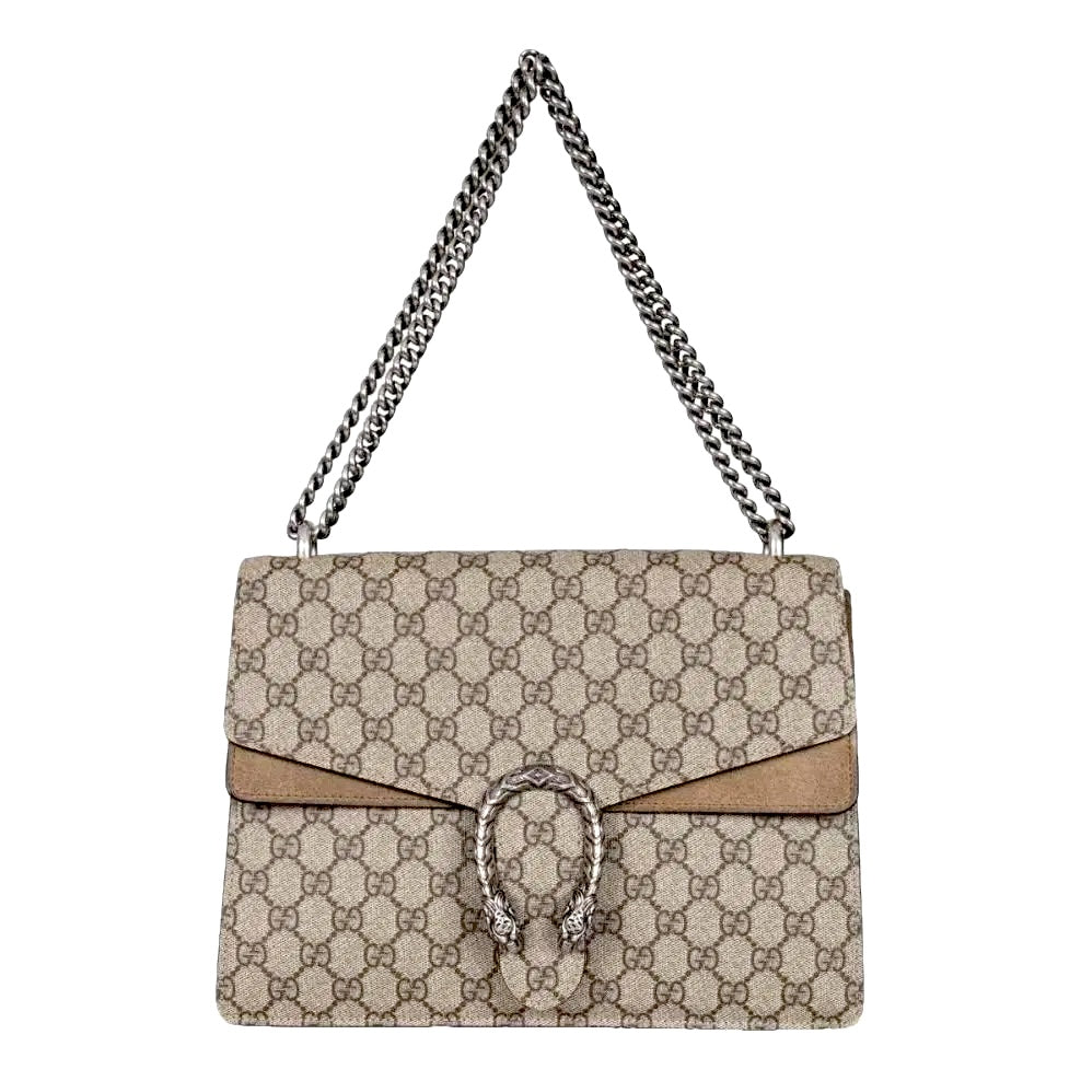 GUCCI GG MONOGRAM LARGE DIONYSUS SHOULDER BAG