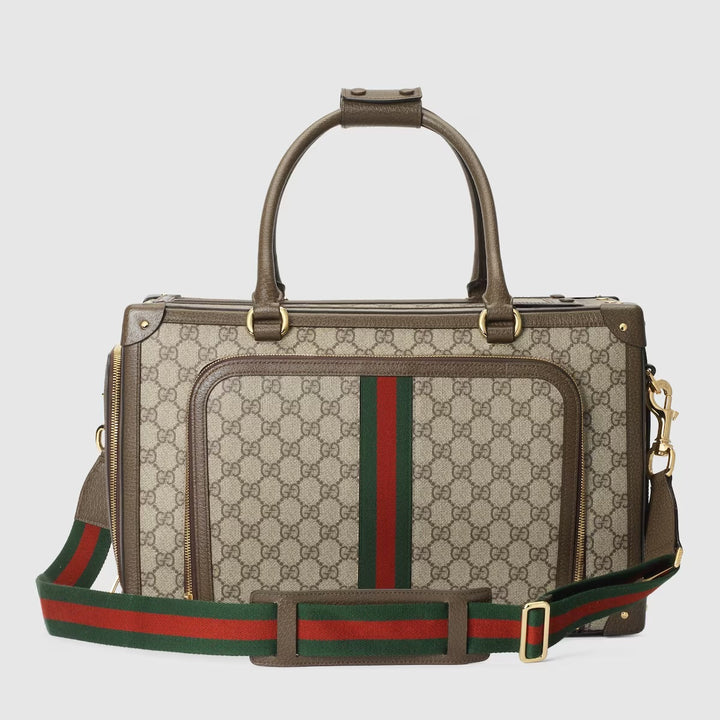 GUCCI ペットキャリー GUCCI GG SUPREME WEB PET CARRIER – Caroline's Fashion Luxuries