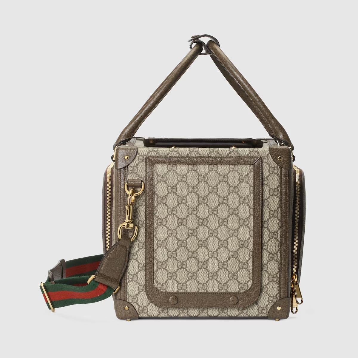 GUCCI GG SUPREME WEB PET CARRIER – Caroline's Fashion Luxuries