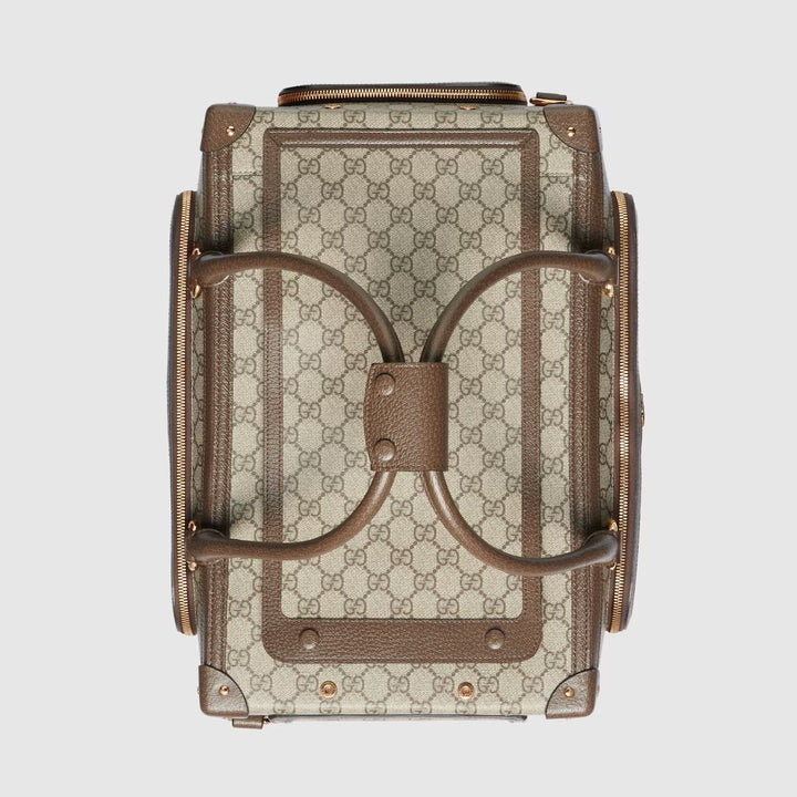 GUCCI GG SUPREME WEB PET CARRIER – Caroline's Fashion Luxuries