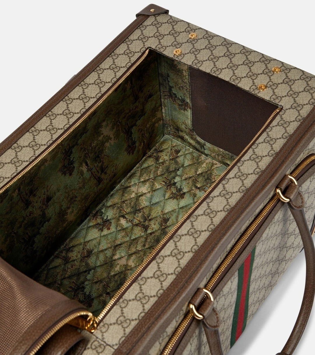 GUCCI GG SUPREME WEB PET CARRIER – Caroline's Fashion Luxuries