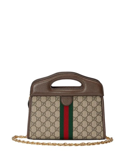 GUCCI GG SUPREME SMALL OPHIDIA TOTE BAG