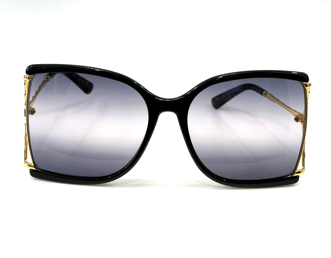GUCCI GG0592S SQUARE CUTOUT SUNGLASSES