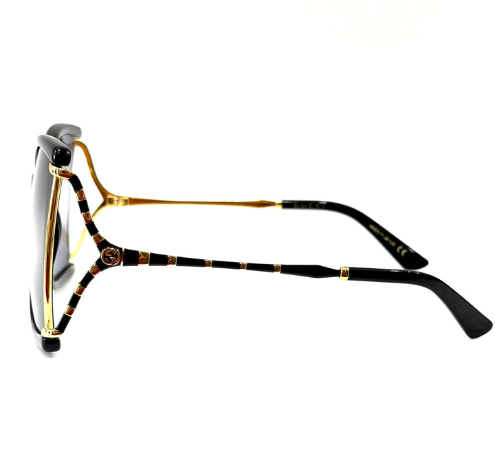 GUCCI GG0592S SQUARE CUTOUT SUNGLASSES