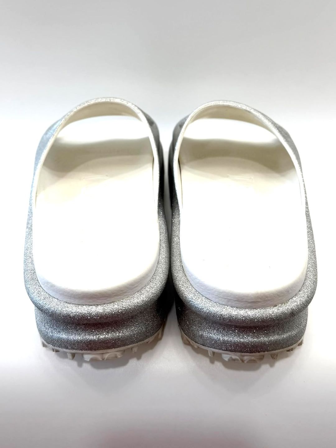 GUCCI GG GLITTER PLATFORM SLIDE MULES