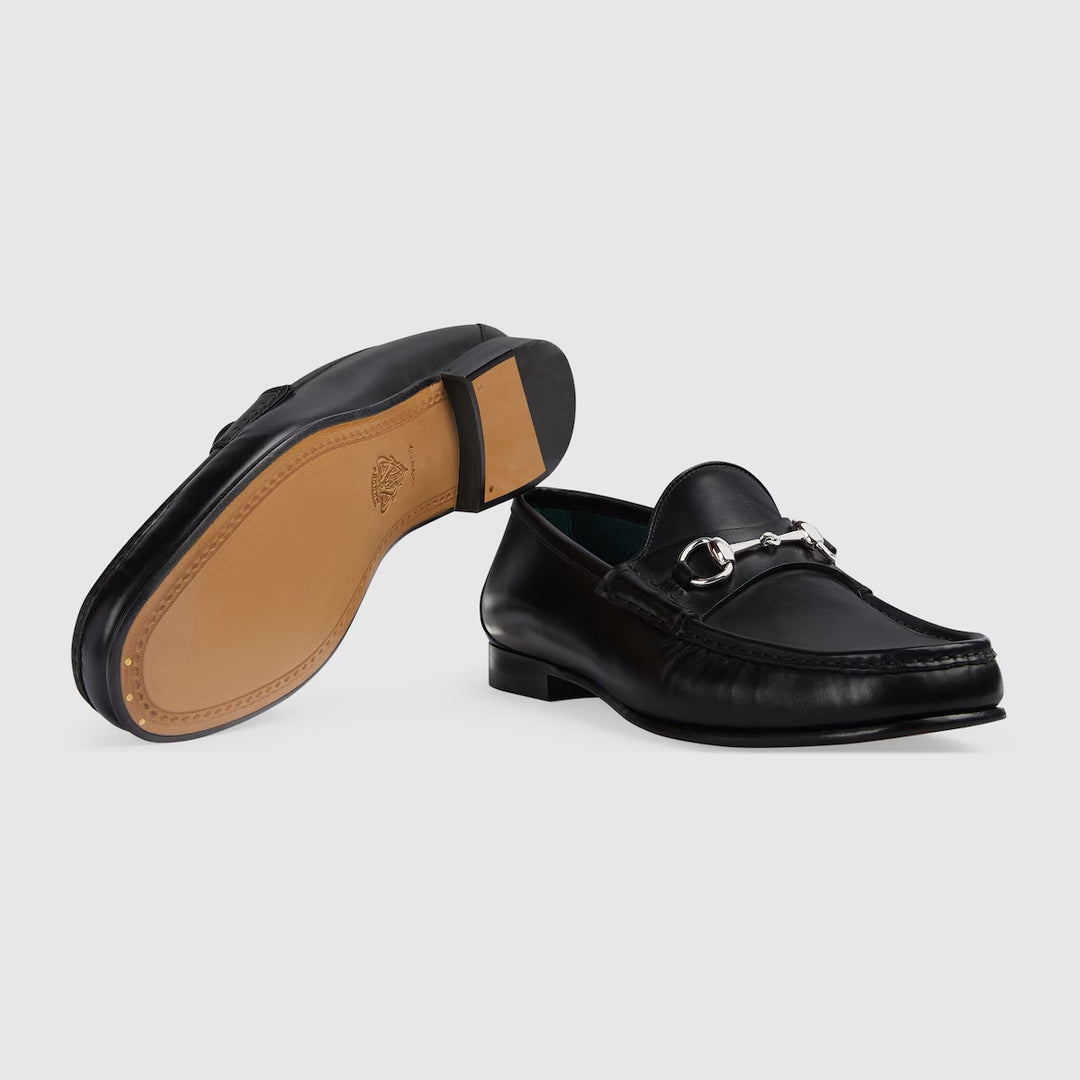 GUCCI 1953 HORSEBIT CALFSKIN LEATHER LOAFERS