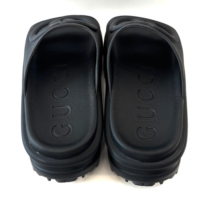 GUCCI LOVE PARADE MIAMI PLATFORM SLIDE MULES
