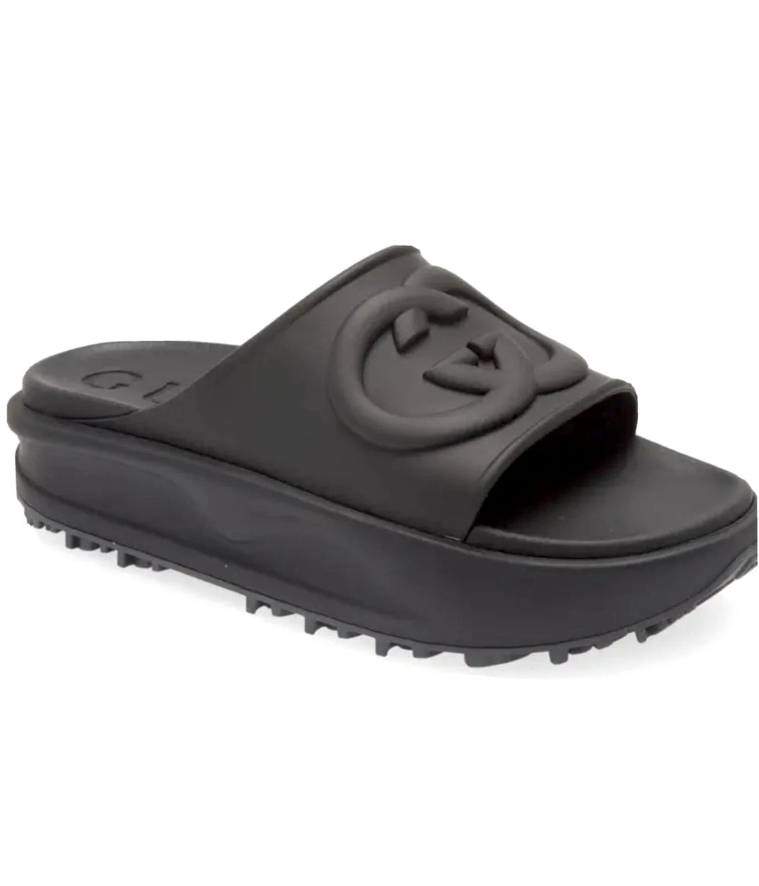 GUCCI LOVE PARADE MIAMI PLATFORM SLIDE MULES