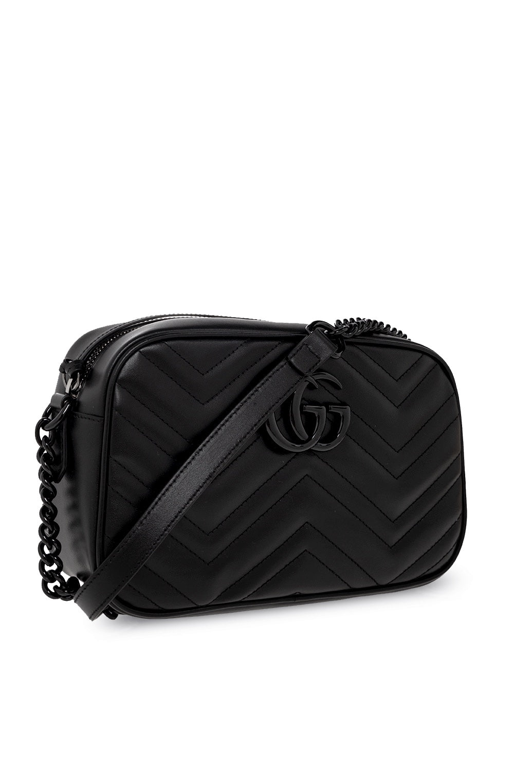 GUCCI GG MARMONT CALFSKIN LEATHER SHOULDER BAG