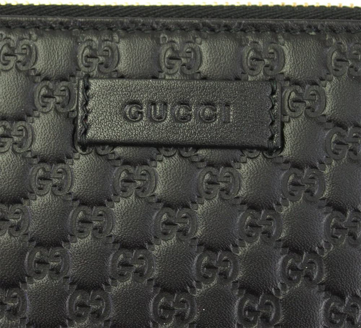 GUCCI MICROGUCCISSIMA LEATHER LONG ZIPPY WALLET