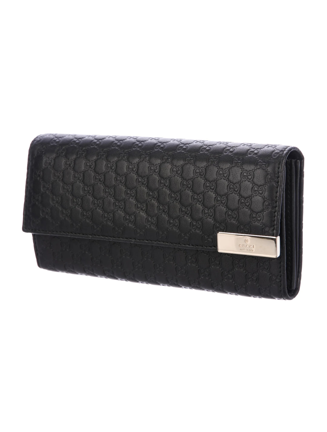 GUCCI MICROGUCCISSIMA CALFSKIN LEATHER CONTINENTAL WALLET