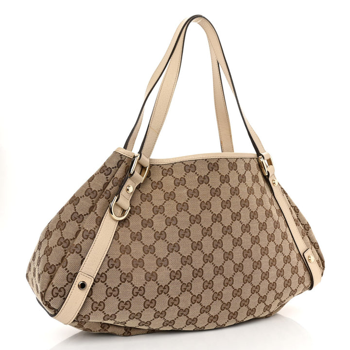 GUCCI MONOGRAM MEDIUM ABBEY SHOULDER BAG