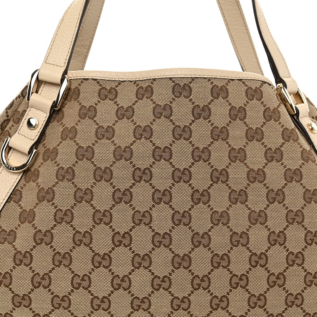 GUCCI MONOGRAM MEDIUM ABBEY SHOULDER BAG