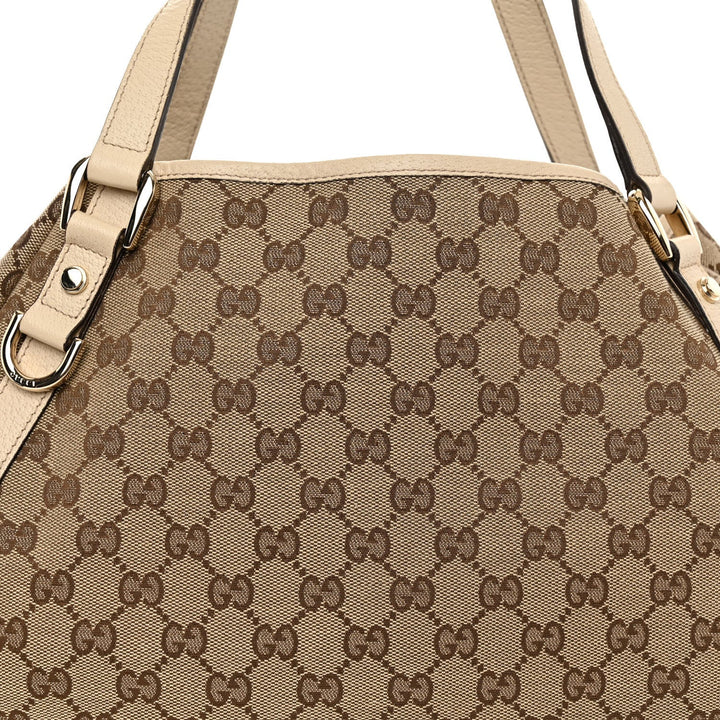 GUCCI MONOGRAM MEDIUM ABBEY SHOULDER BAG