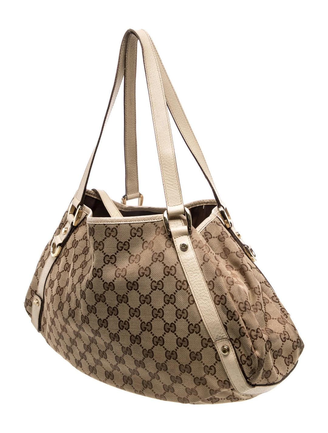 GUCCI MONOGRAM MEDIUM ABBEY SHOULDER BAG