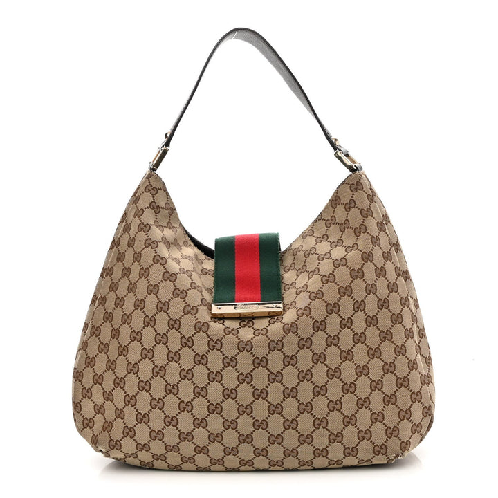 GUCCI GG MONOGRAM NEW LADIES LARGE HOBO BAG