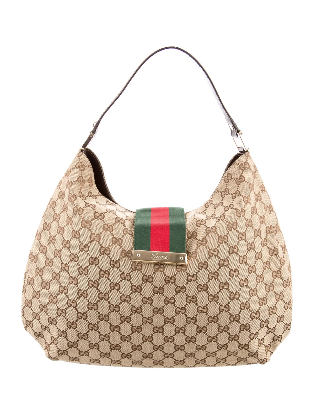GUCCI GG MONOGRAM NEW LADIES LARGE HOBO BAG