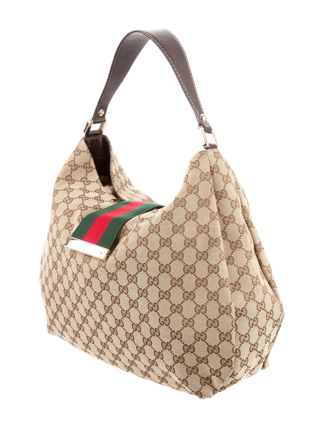 GUCCI GG MONOGRAM NEW LADIES LARGE HOBO BAG