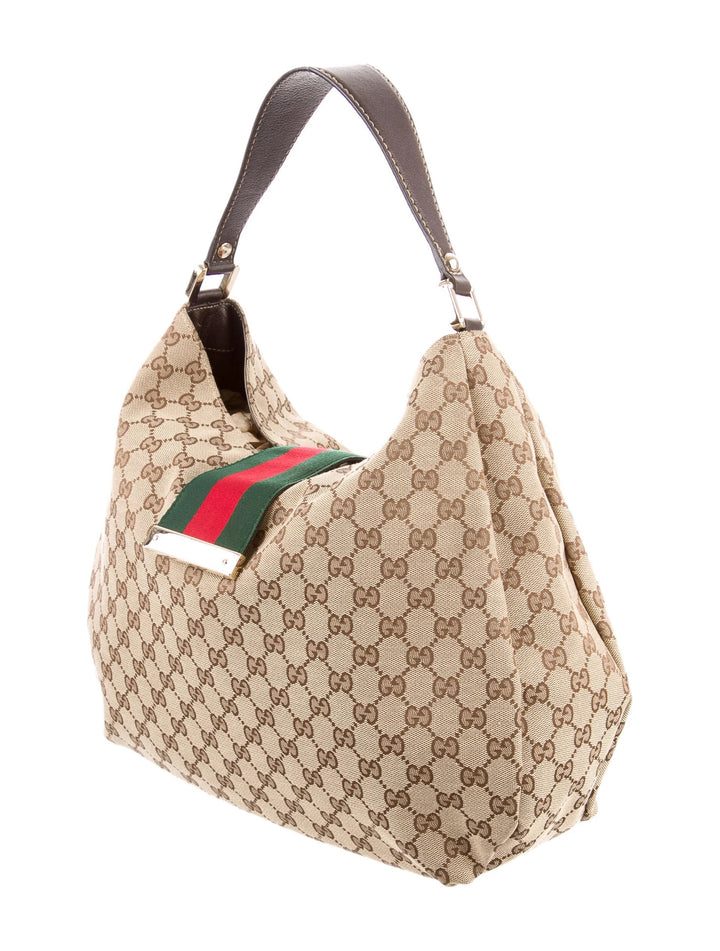GUCCI GG MONOGRAM NEW LADIES LARGE HOBO BAG