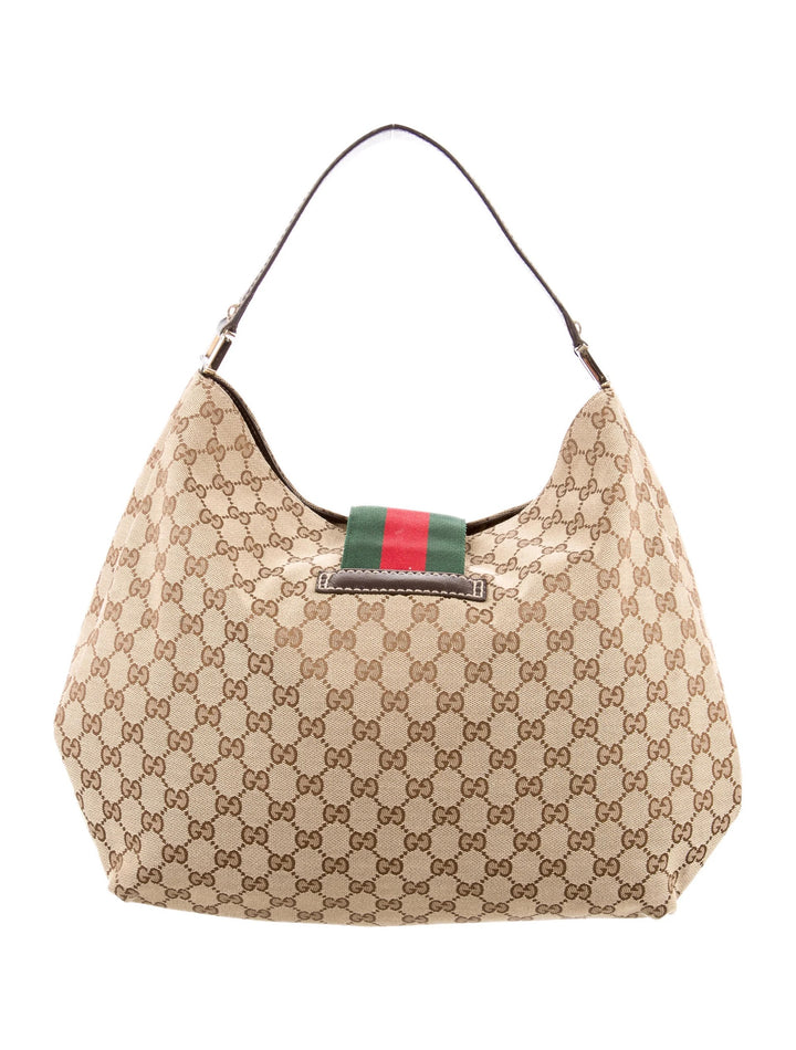 GUCCI GG MONOGRAM NEW LADIES LARGE HOBO BAG