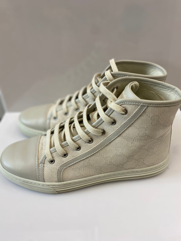GUCCI ORIGINAL GG HIGH-TOP SNEAKERS