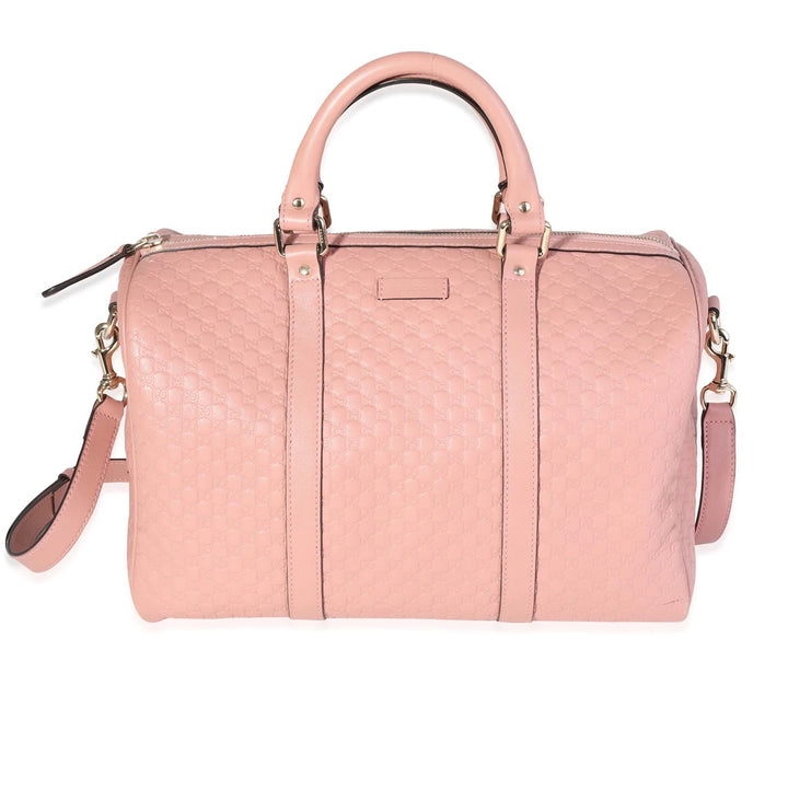 GUCCI MICRO GUCCISSIMA LEATHER BOSTON BAG