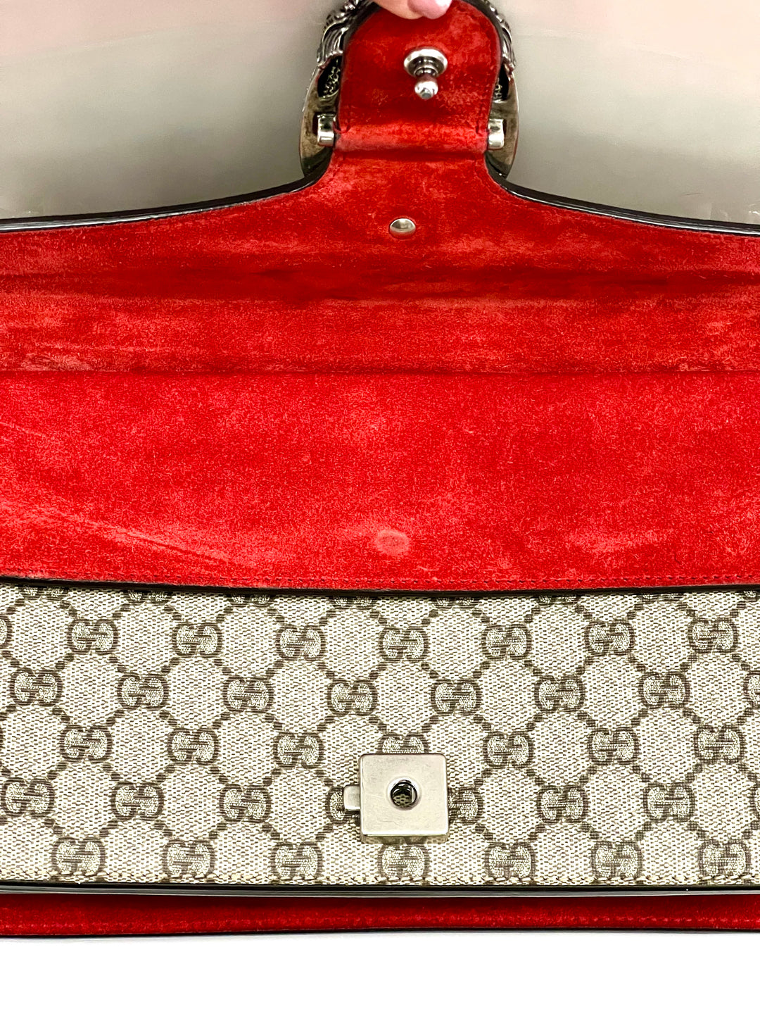 GUCCI GG SUPREME SMALL DIONYSUS SHOULDER BAG
