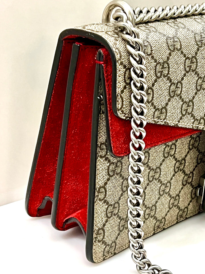 GUCCI GG SUPREME SMALL DIONYSUS SHOULDER BAG
