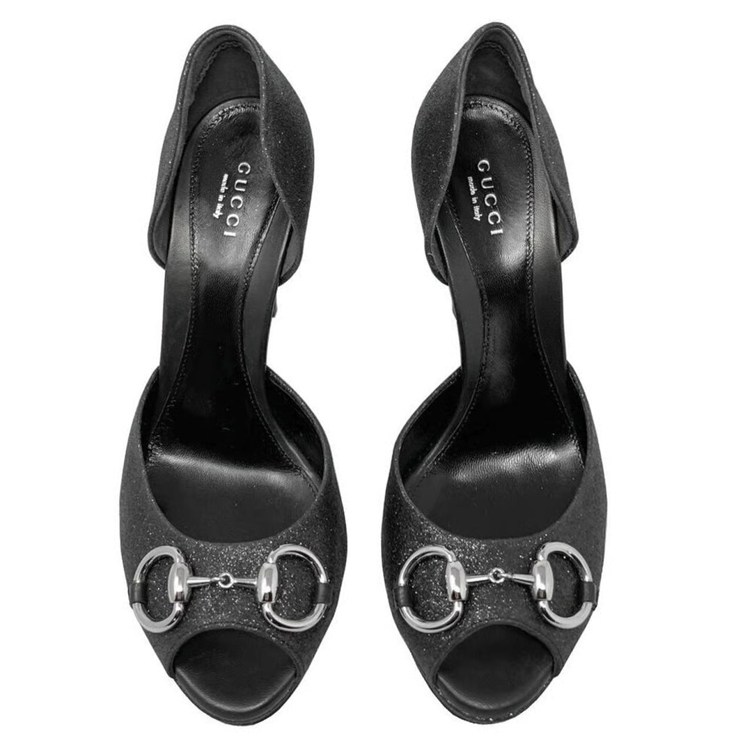 GUCCI STARDUST CHARLOTTE GLITTER HORSEBIT D&