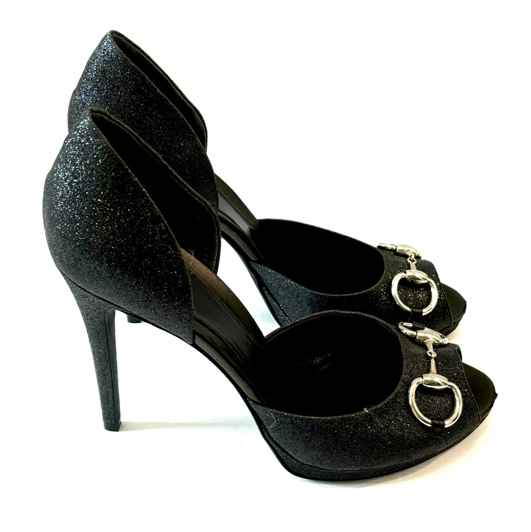 GUCCI STARDUST CHARLOTTE GLITTER HORSEBIT D&