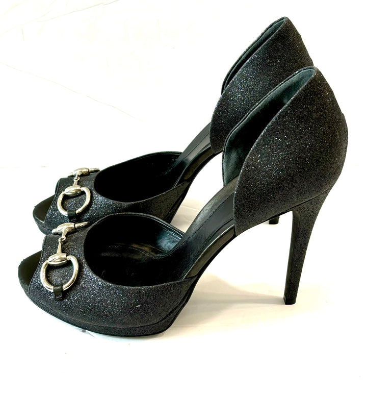 GUCCI STARDUST CHARLOTTE GLITTER HORSEBIT D&
