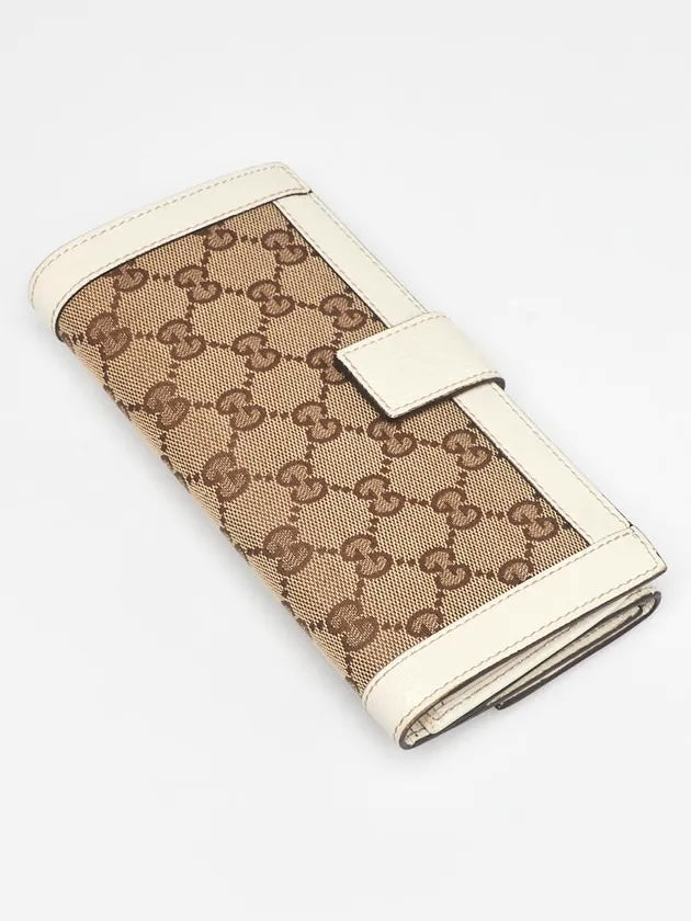 GUCCI GG MONOGRAM BRITT BI-FOLD VINTAGE CONTINENTAL WALLET