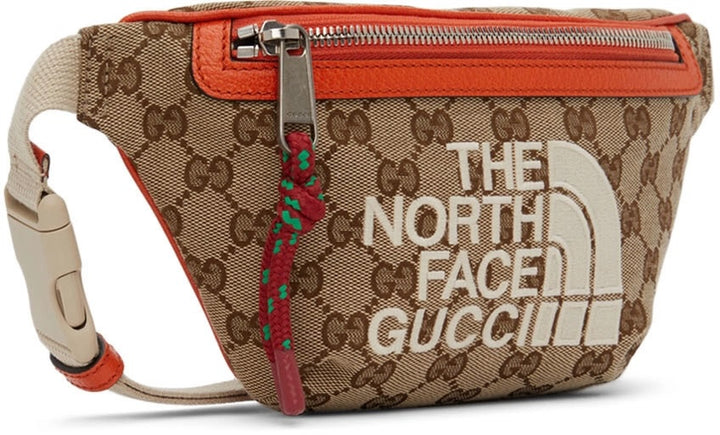 GUCCI X THE NORTH FACE LIMITED EDITION MONOGRAM BELT BAG