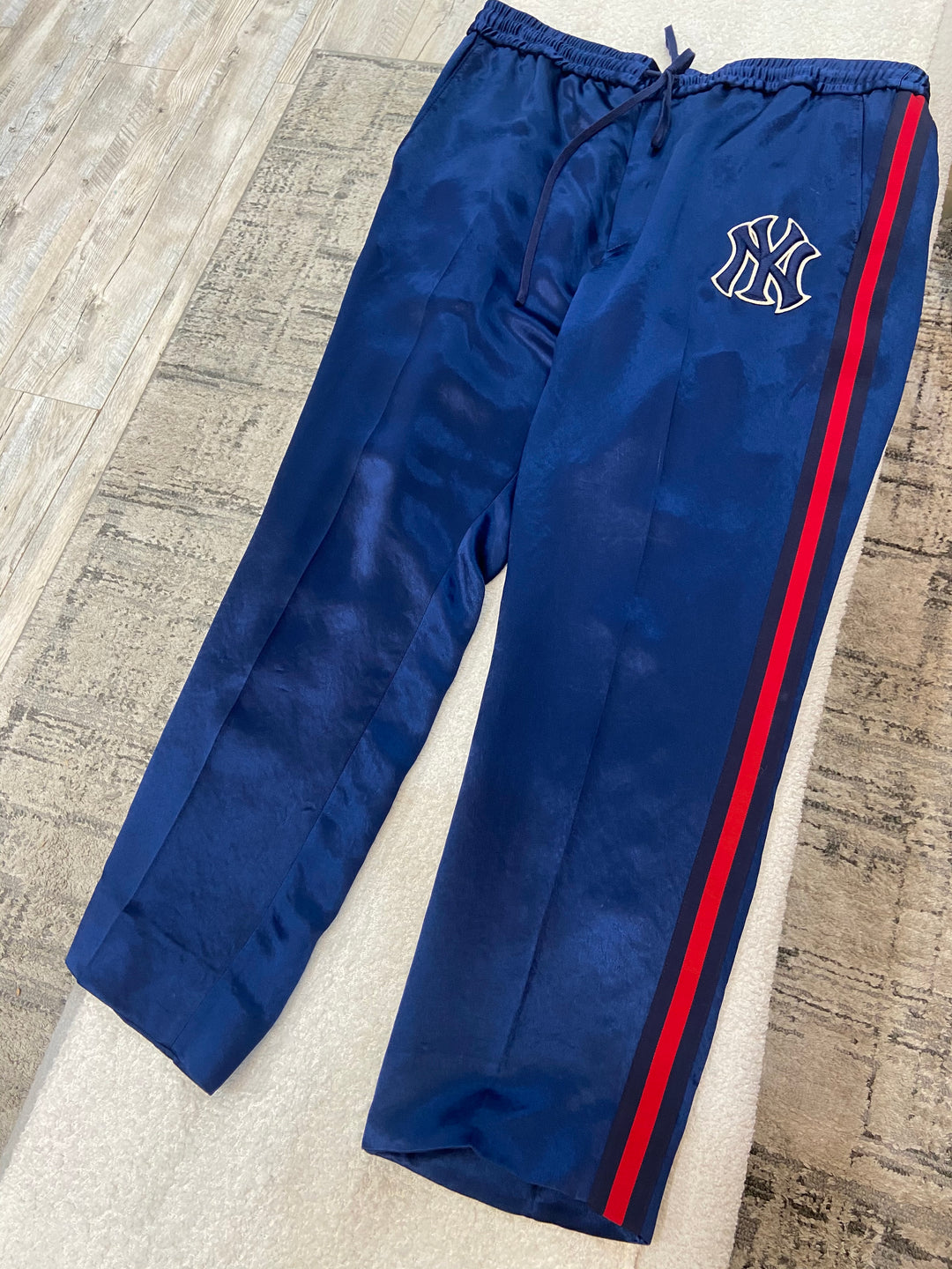 GUCCI NY YANKEES MEN'S TRACK PANT – Caroline's Fashion Luxuries GUCCI NY YANKEES MEN'S TRACK PANT – Caroline's Fashion Luxuries