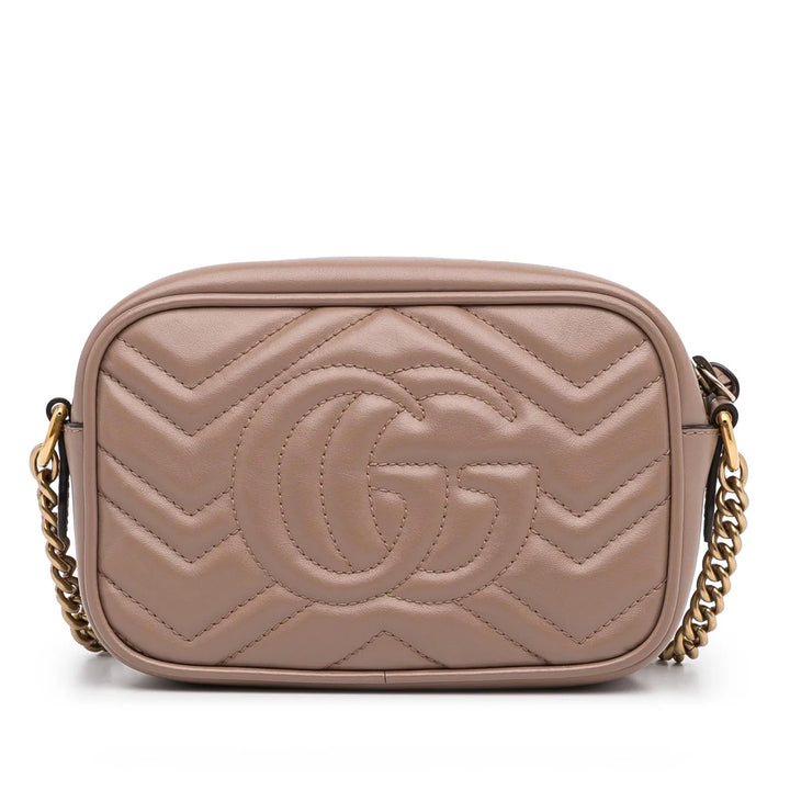 GUCCI GG MARMONT MINI MATELASSE CROSSBODY BAG