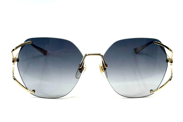 GUCCI GG0651S 002 GRADIENT 59MM SQUARE SUNGLASSES