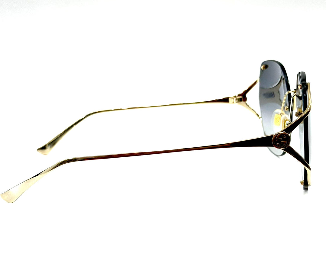 GUCCI GG0651S 002 GRADIENT 59MM SQUARE SUNGLASSES